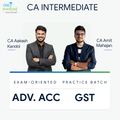 CA Inter | Adv. Accounts & GST | Exam Oriented - Practice Batch | CA Aakash Kandoi & CA Amit Mahajan