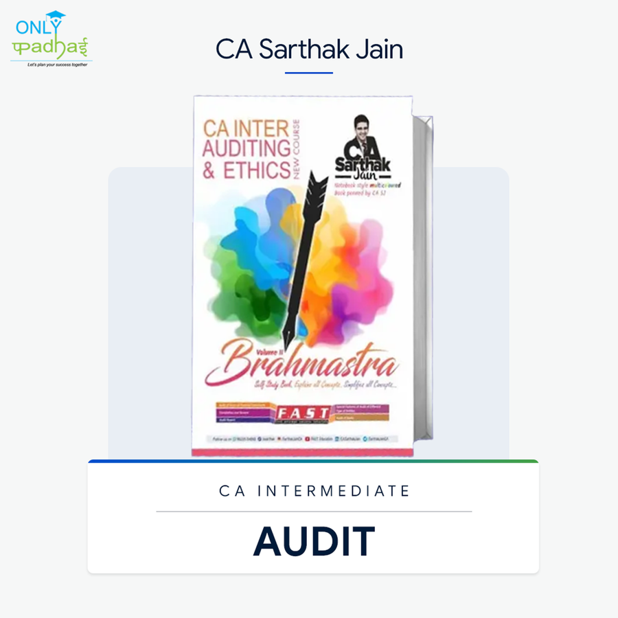 CA Inter | Audit | Summary Book | CA Sarthak Jain