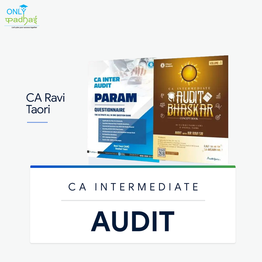 CA Inter | Audit | Concept Book | CA Ravi Taori
