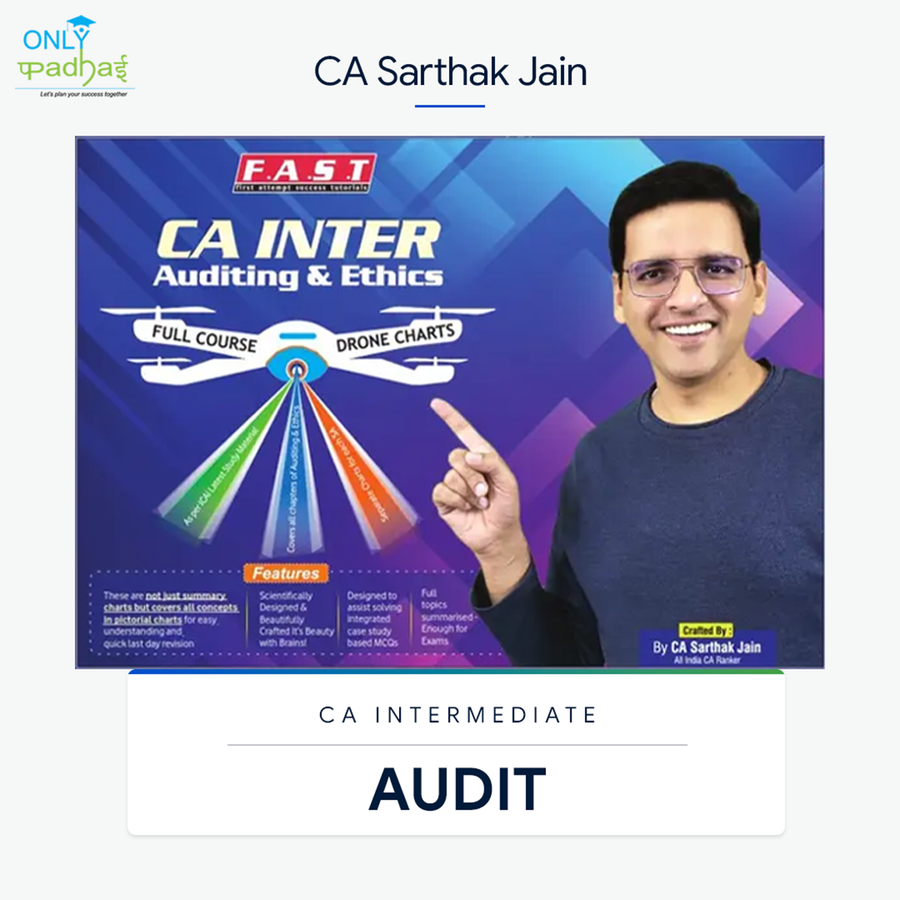 CA Inter | Audit | Summary Book | CA Sarthak Jain