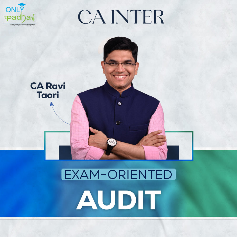CA Inter | Audit | Exam Oriented | CA Ravi Taori