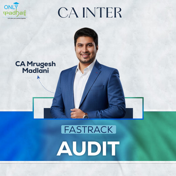 CA Inter | Audit | Fastrack | CA Mrugesh Madlani
