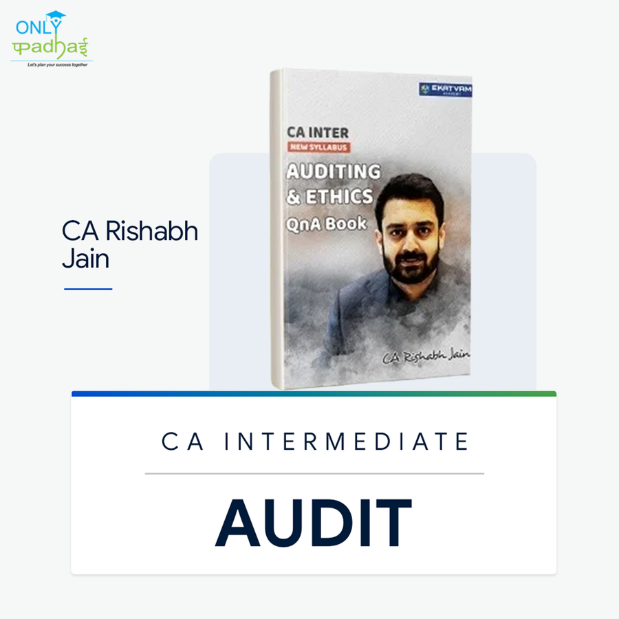 CA Inter | Audit | Concept Book | CA Rishabh Jain