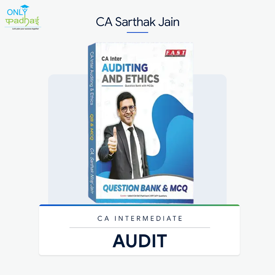 CA Inter | Audit | Summary Book | CA Sarthak Jain