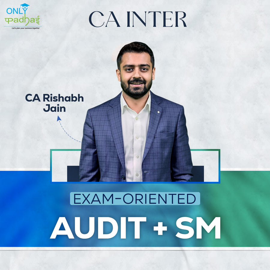 CA Inter | Audit & SM | Exam Oriented | CA Rishabh Jain