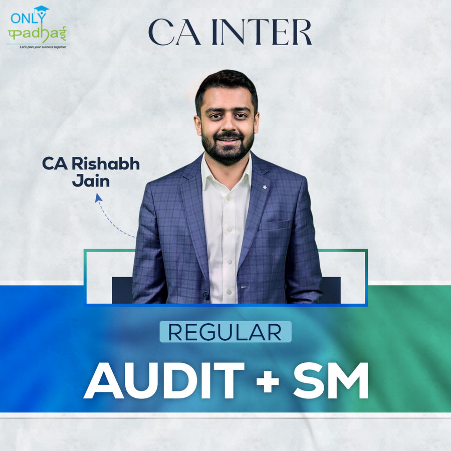 CA Inter | Audit & SM | Regular | CA Rishabh Jain