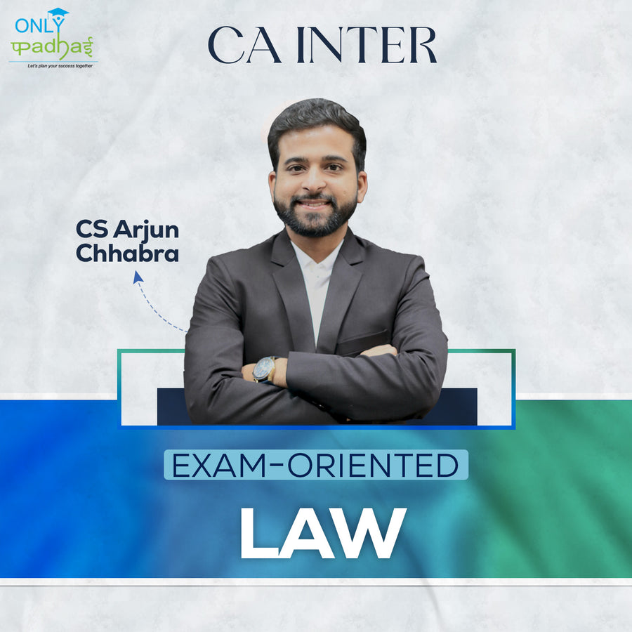 CA Inter | Law | Exam Oriented | CS Arjun Chhabra