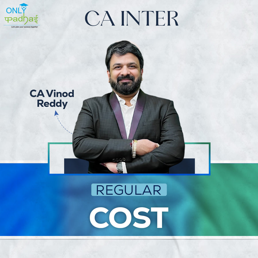 CA Inter | Costing | Regular | CA Vinod Reddy