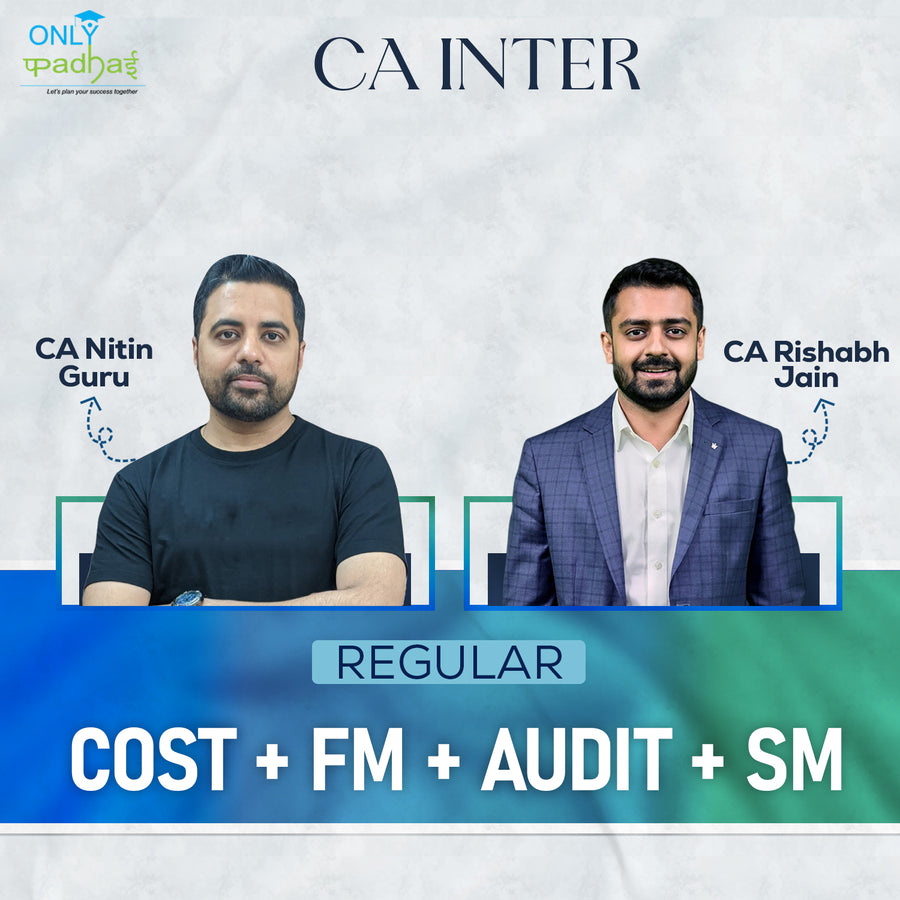CA Inter | Group 2 Combo | Regular | CA Nitin Guru & CA Rishabh Jain