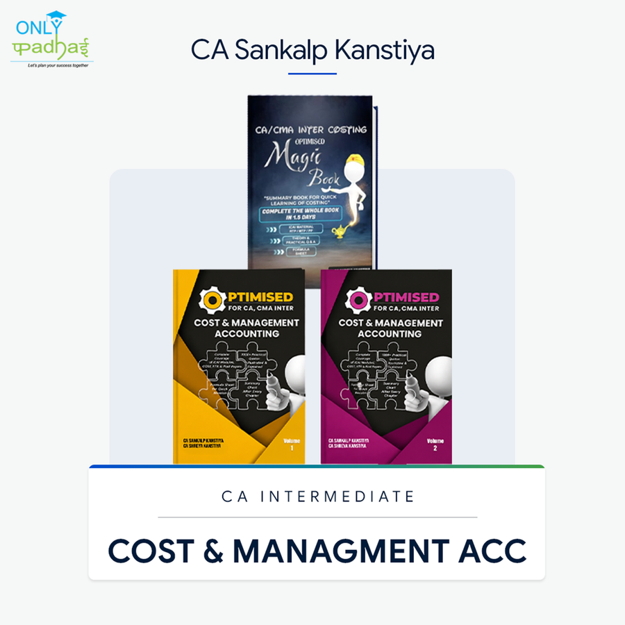 CA Inter | Costing | Full Set | CA Sankalp Kanstiya