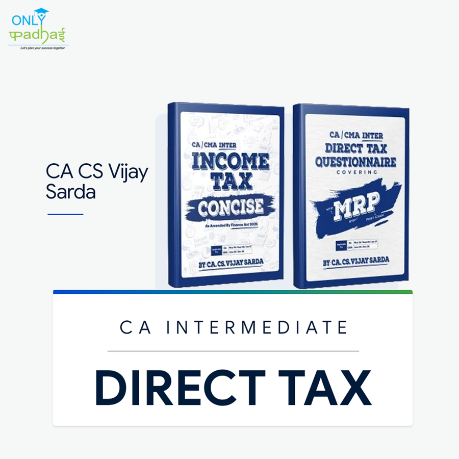 CA Inter | DT | Question Bank | CA Vijay Sarda