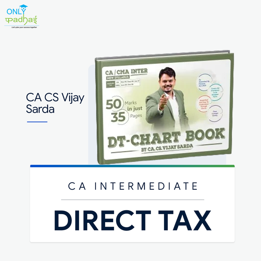 CA Inter | DT | Question Bank | CA Vijay Sarda