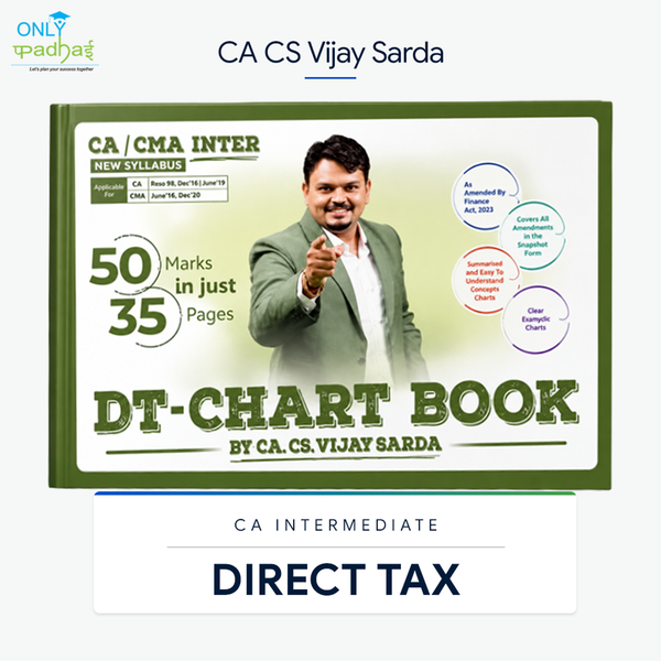CA Inter | DT | Chart Book | CA Vijay Sarda