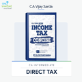 CA Inter | DT | Concise Book | CA Vijay Sarda