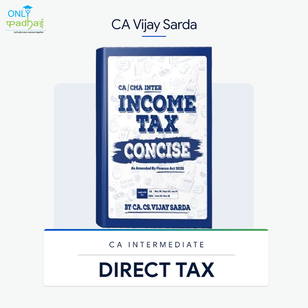 CA Inter | DT | Question Bank | CA Vijay Sarda