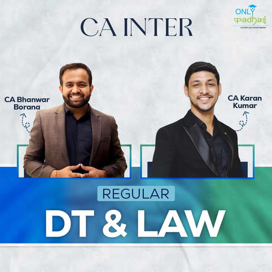 CA Inter | DT & Law | Regular | CA Bhanwar Borana & CA Karan Kumar