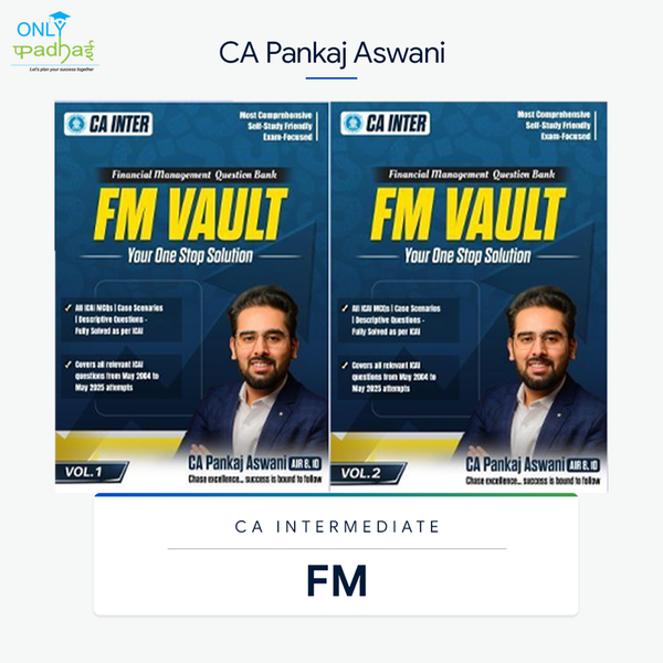 CA Inter | FM | Question Bank | CA Pankaj Aswani