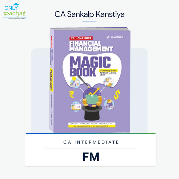 CA Inter | FM | Magic Book | CA Sankalp Kanstiya