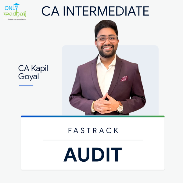 CA Inter | Audit | Fastrack | CA Kapil Goyal