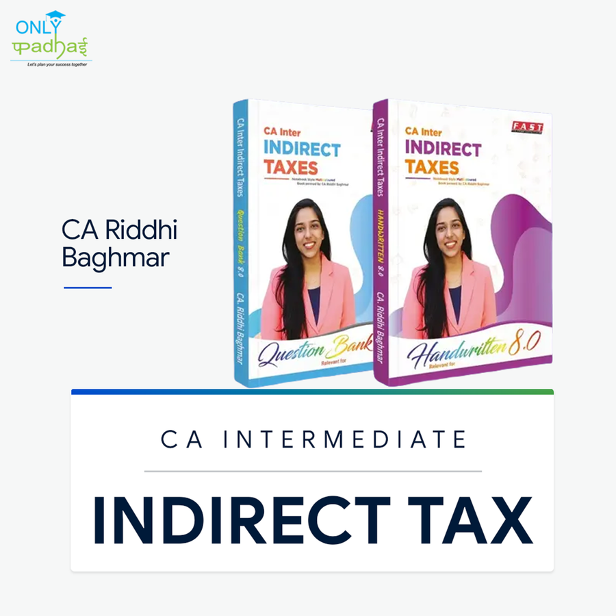 CA Inter | GST | Handwritten & Question Bank | CA Riddhi Baghmar
