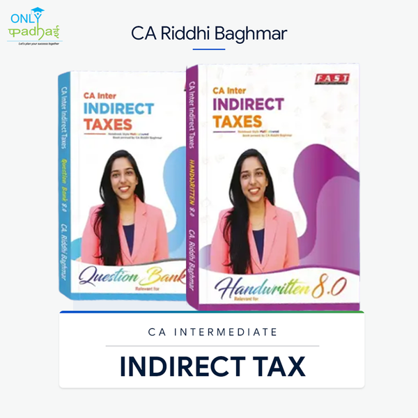 CA Inter | GST | Handwritten & Question Bank | CA Riddhi Baghmar