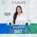CA Inter | GST | Regular | CA Riddhi Baghmar