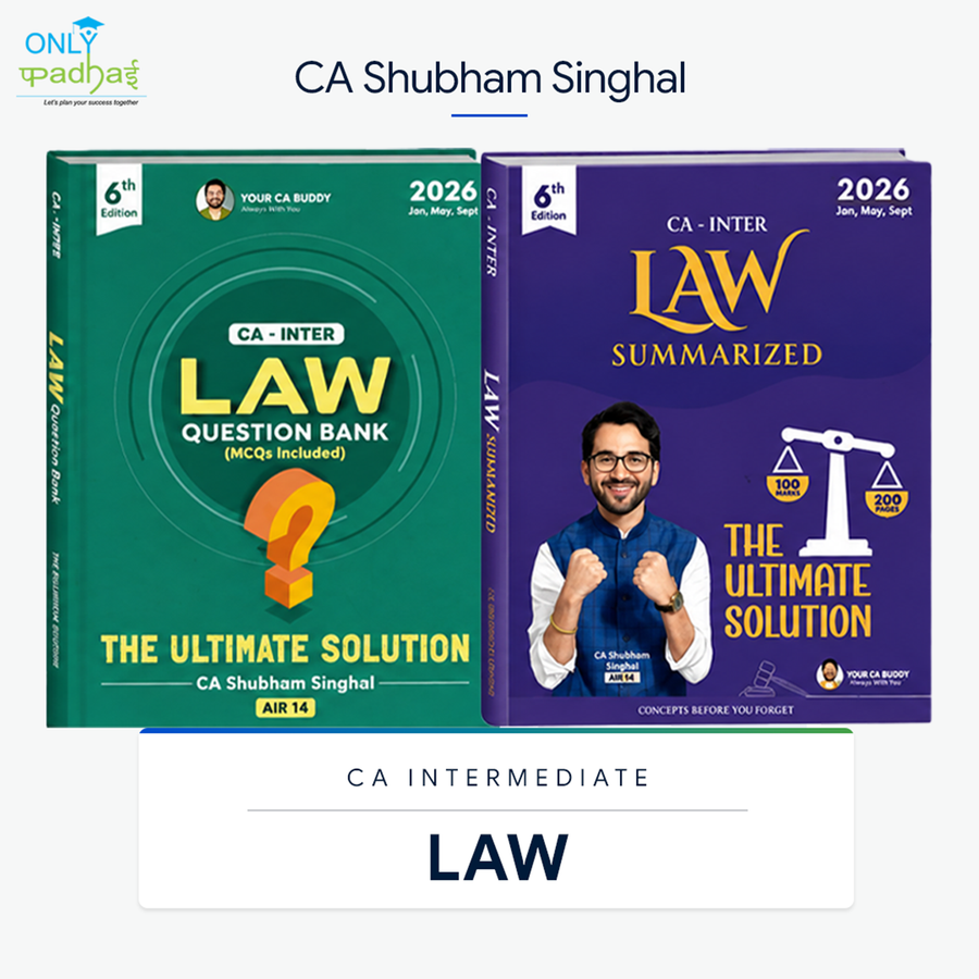 CA Inter | Law | Question Bank | CA Shubham Singhal