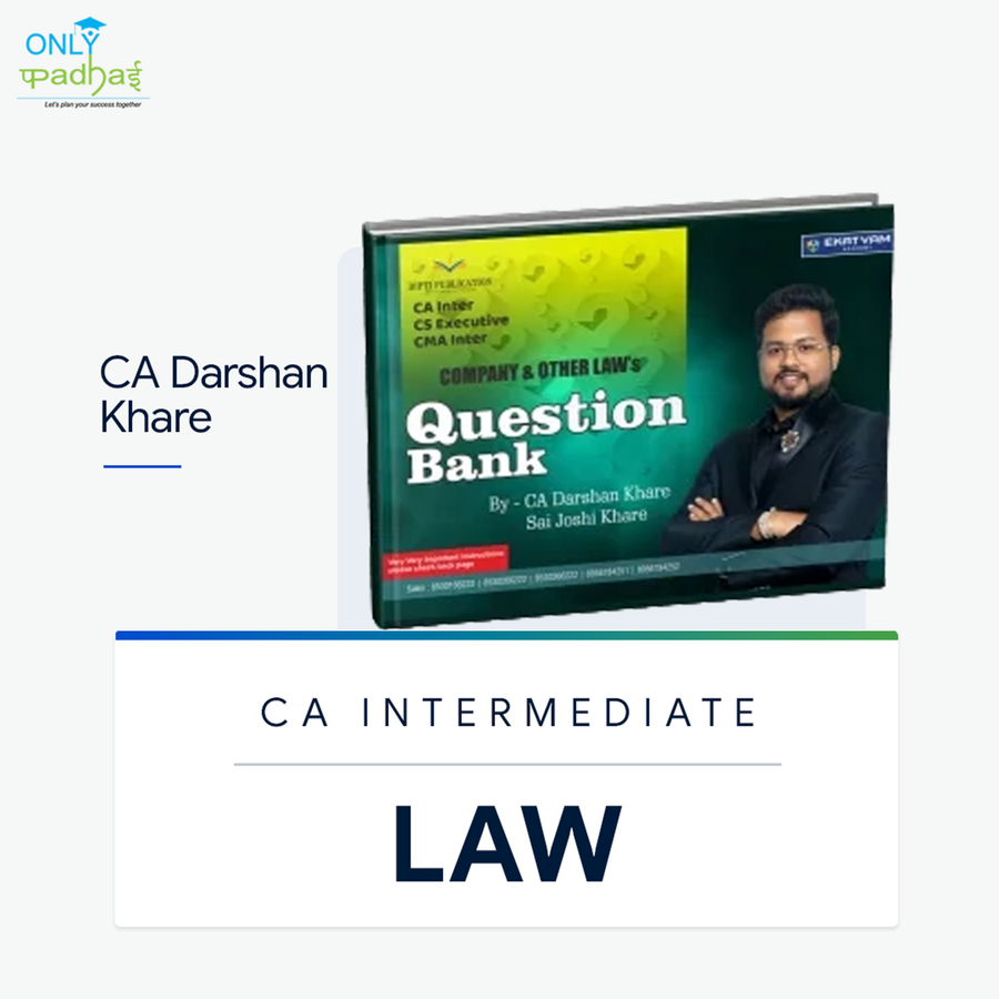 CA Inter | Law | Question Bank | CA Darshan Khare