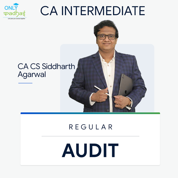 CA Inter | Audit | Regular | CA Siddharth Agarwal