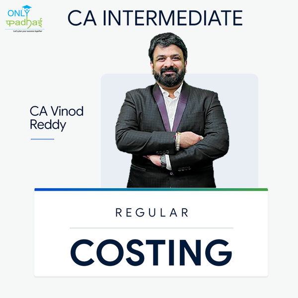 CA Inter | Costing | Regular | CA Vinod Reddy