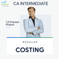 CA Inter | Costing | Regular | CA Praveen Khatod