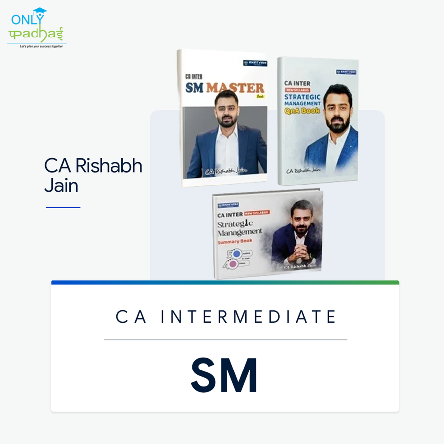 CA Inter | SM | Concept Book | CA Rishabh Jain