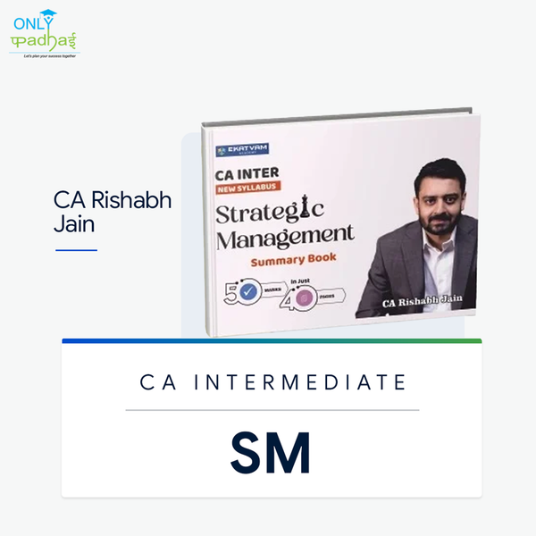 CA Inter | SM | Chart Book | CA Rishabh Jain