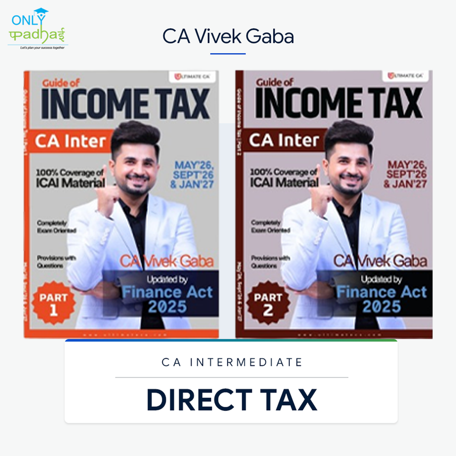 CA Inter | DT & GST | CA Vivek Gaba