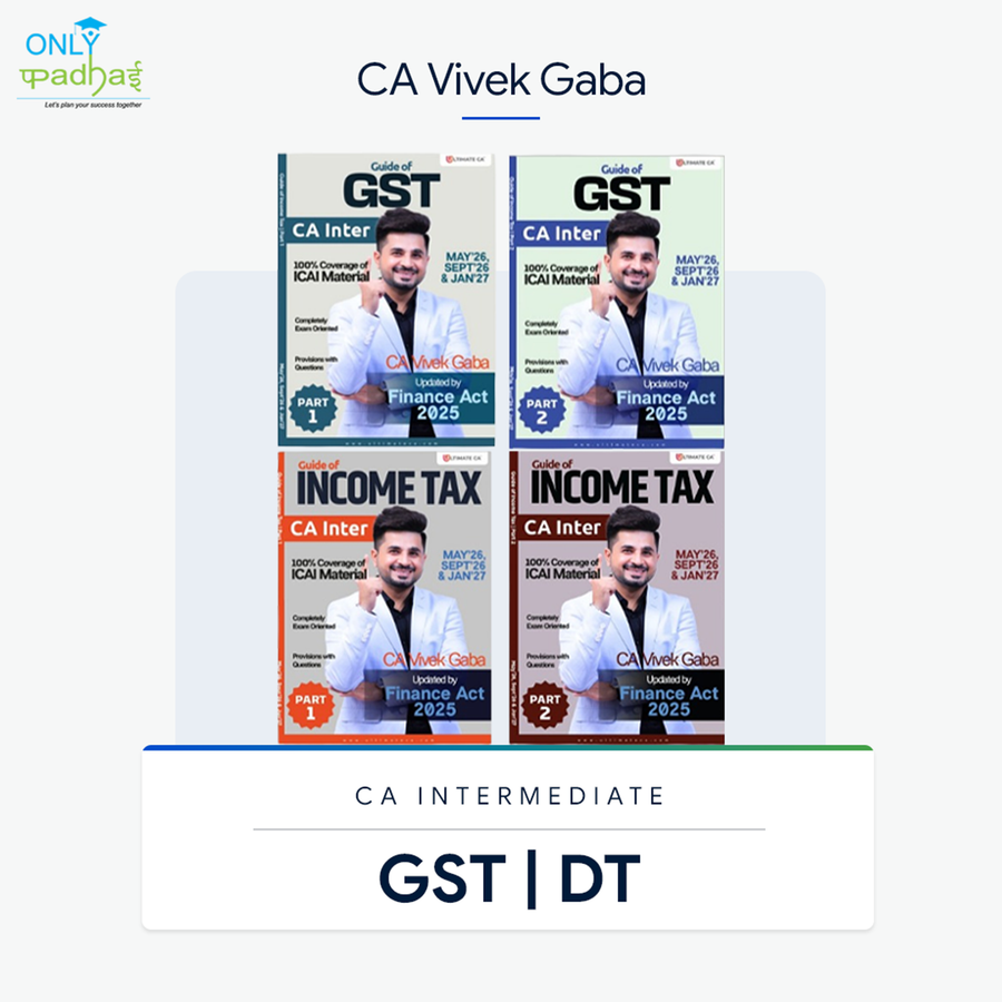 CA Inter | DT & GST | CA Vivek Gaba
