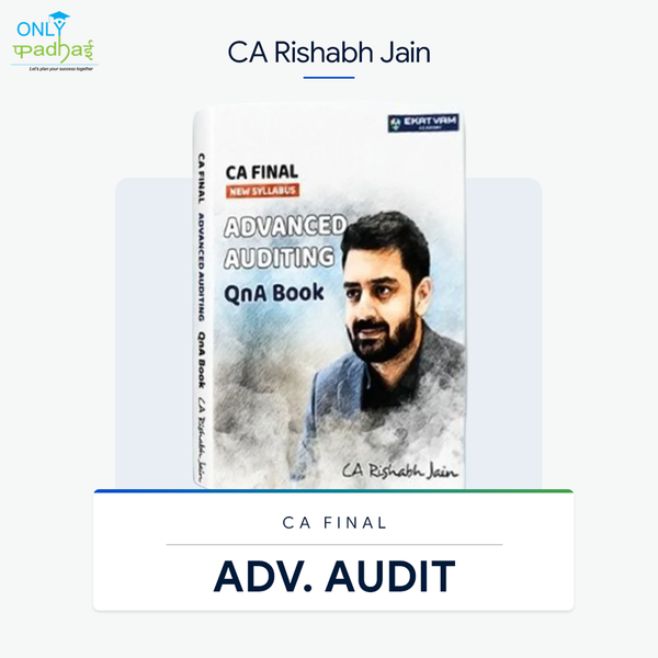 CA Final | Adv. Auditing | Concise Book | CA Rishabh Jain