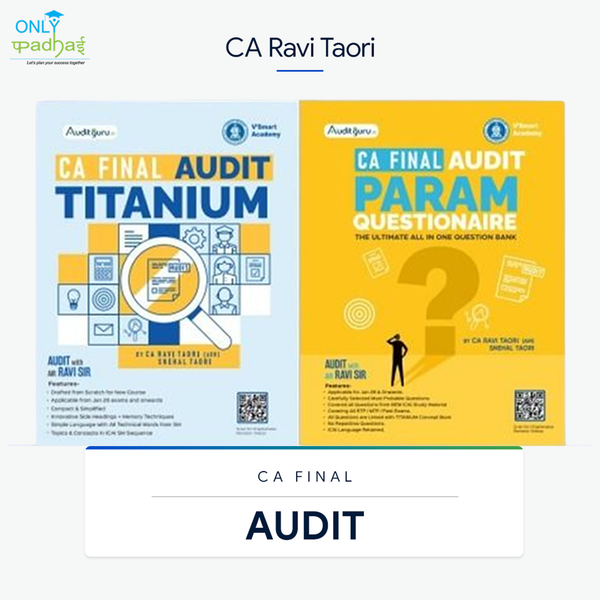 CA Final | Adv. Auditing | Full Set | CA Ravi Taori