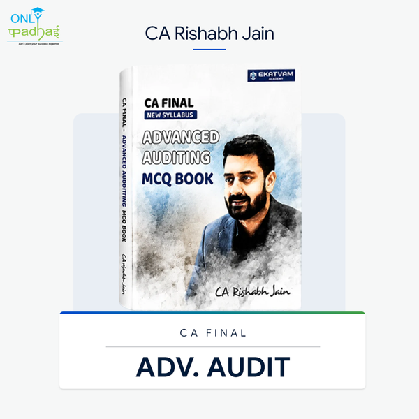 CA Final | Adv. Auditing | MCQ Book | CA Rishabh Jain