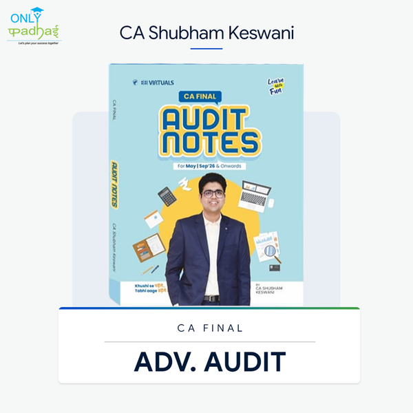 CA Final | Adv. Auditing | Question Bank & MCQ | CA Shubham Keswani