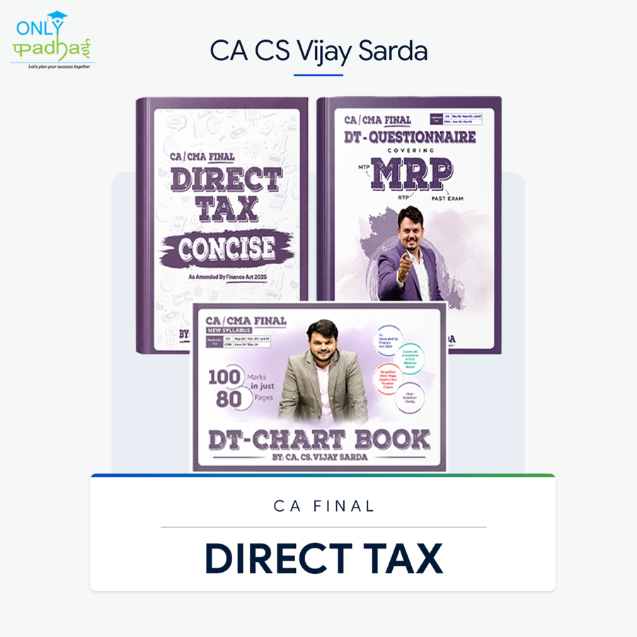 CA Final | DT | Concise & Questionnaire Book | CA Vijay Sarda