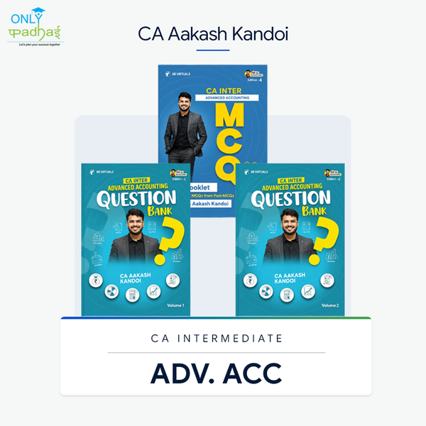CA Inter | Adv. Accounts | Question Bank & MCQ | CA Aakash Kandoi