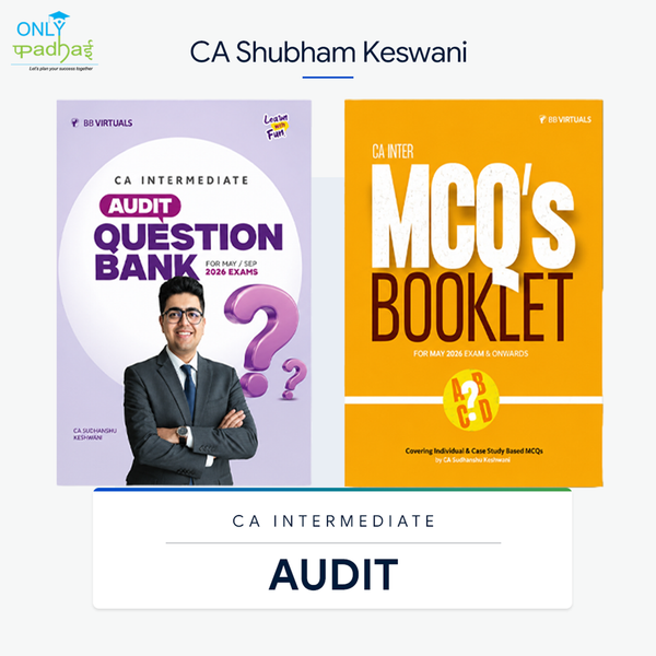 CA Inter | Audit | Question Bank & MCQ | CA Shubham Keswani