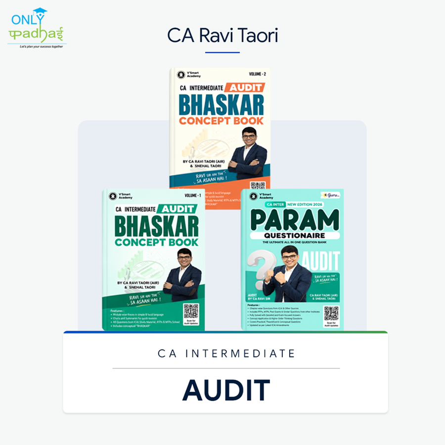 CA Inter | Audit | Question Bank | CA Ravi Taori