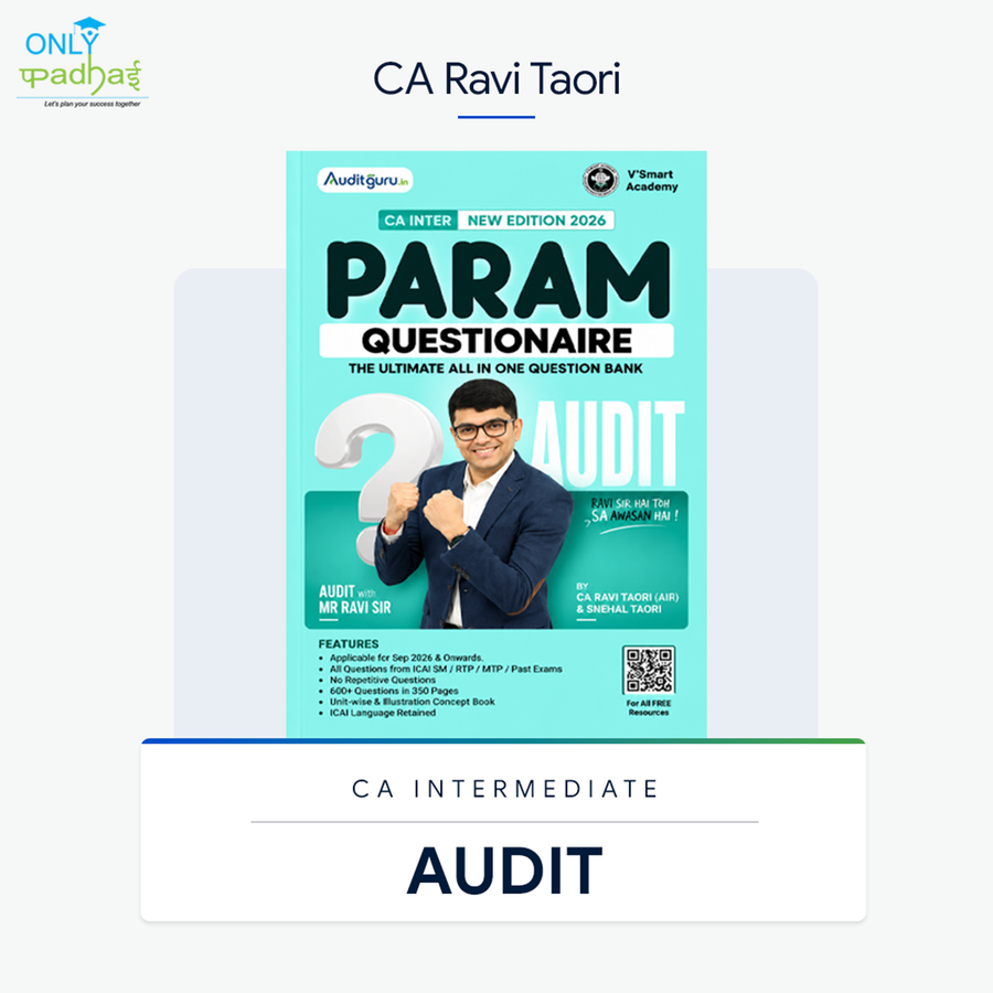 CA Inter | Audit | Question Bank | CA Ravi Taori