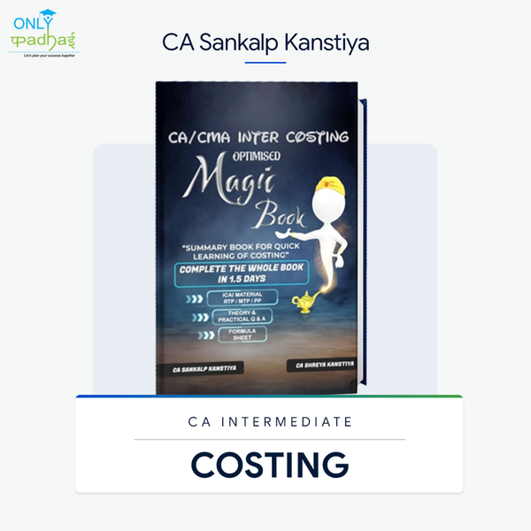 CA Inter | Costing | Magic Book | CA Sankalp Kanstiya
