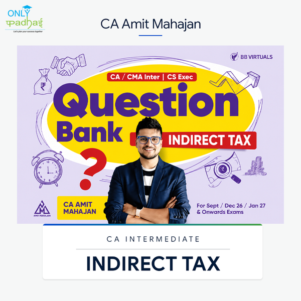 CA Inter | GST | Question Bank | CA Amit Mahajan