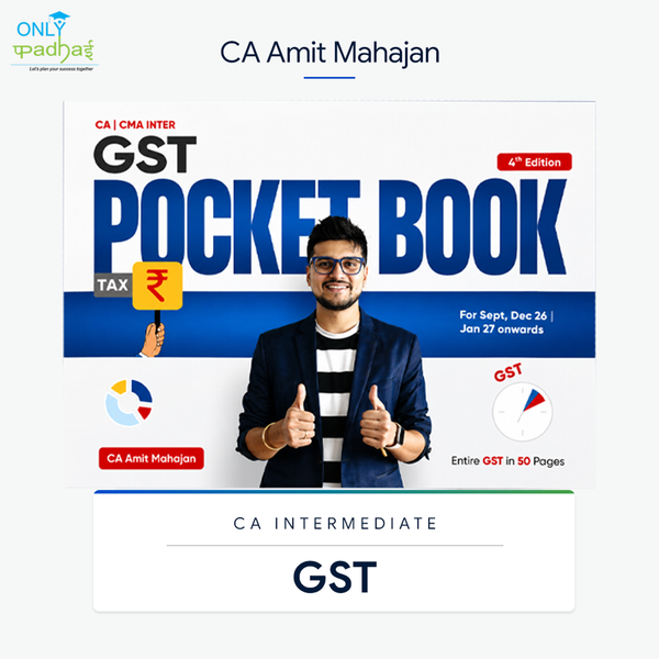 CA Inter | GST | Pocket Book | CA Amit Mahajan