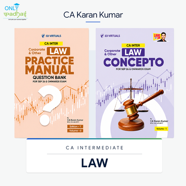 CA Inter | Law | Question Bank & MCQ | CA Karan Kumar