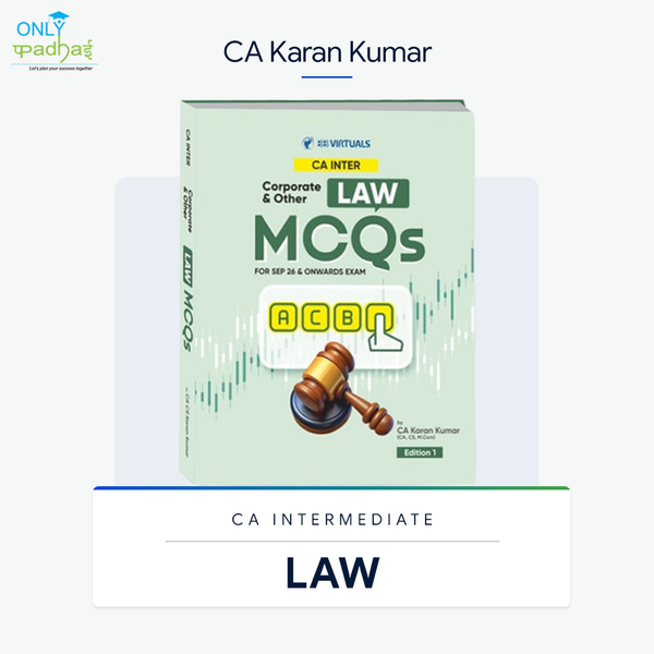 CA Inter | Law | MCQ | CA Karan Kumar
