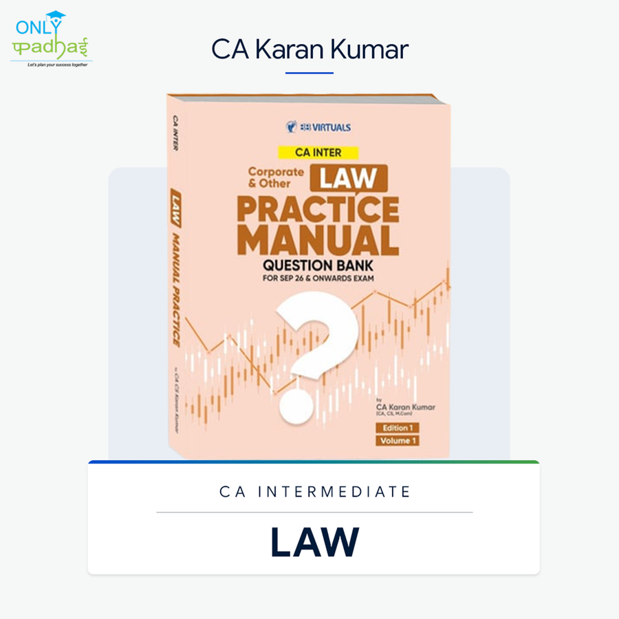 CA Inter | Law | Full Set | CA Karan Kumar